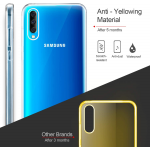 360 Degree Protection Clear Silicone Cover For Samsung Galaxy A50/A50s Slim Fit and Sophisticated in Look